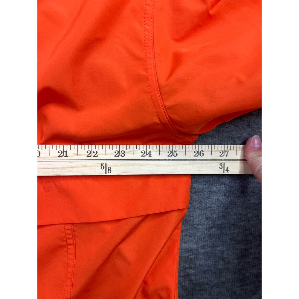 Champion Clemson Tigers Mens 2XL Orange Half Zip Packable Windbreaker Jacket - Picture 14 of 15
